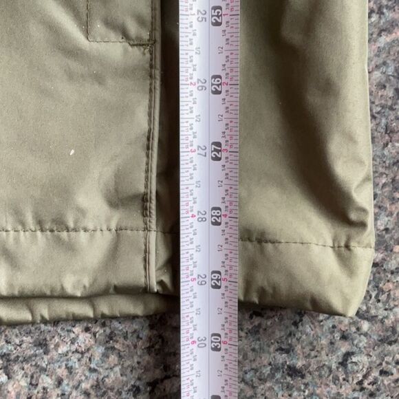 10,000 ft Above Sea Level Men's XL Green Windbreaker Jacket Polyester Coat - Picture 6 of 8